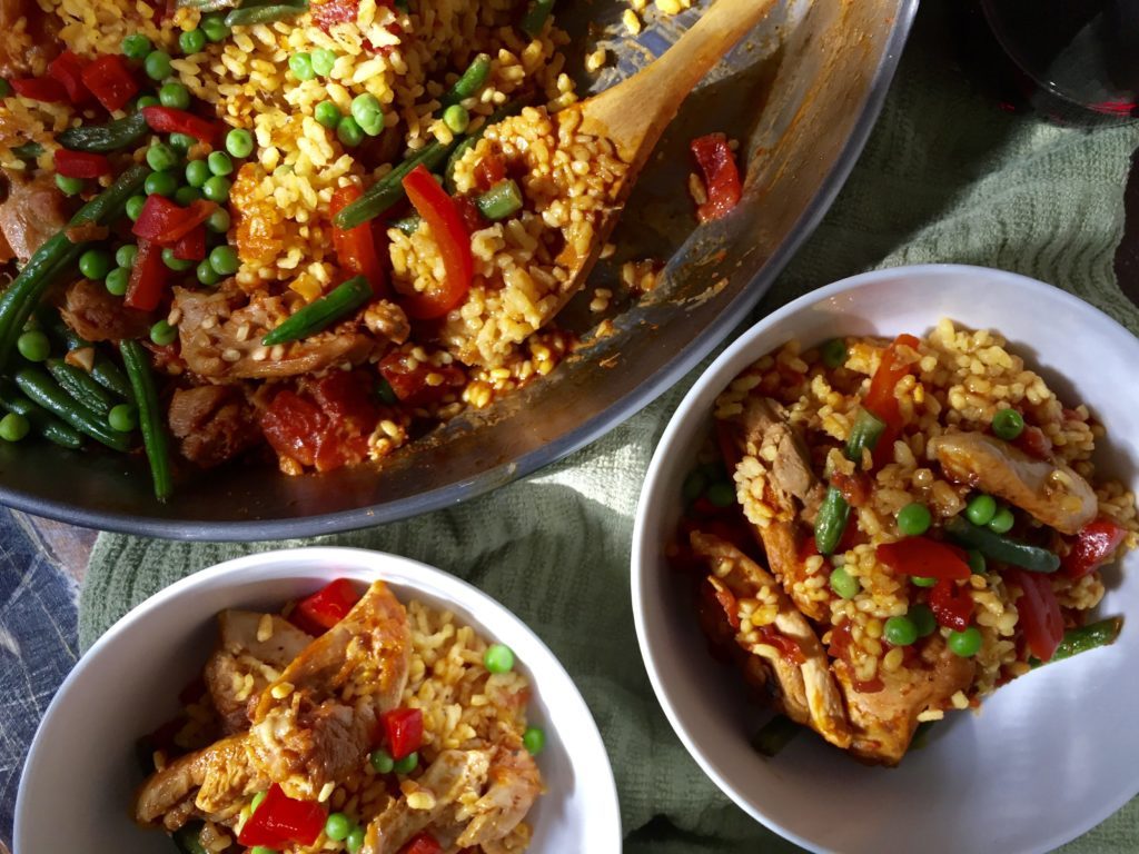 chicken-paella