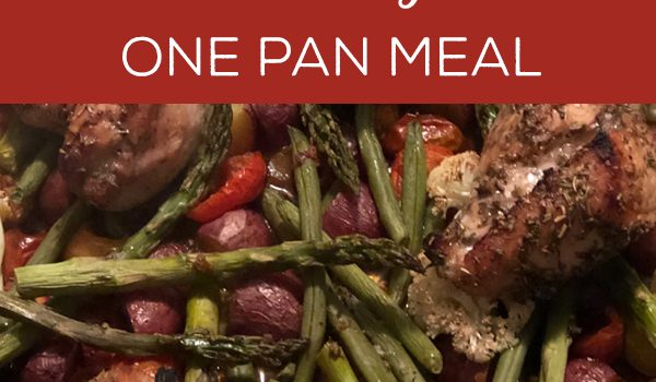 Honey Balsamic Chicken & Veggies Easy One Pan Meal