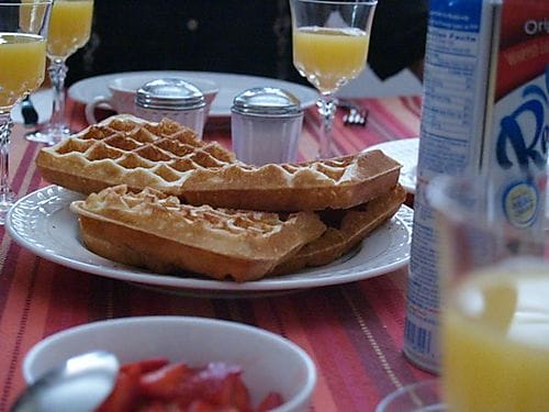 Belgian waffles