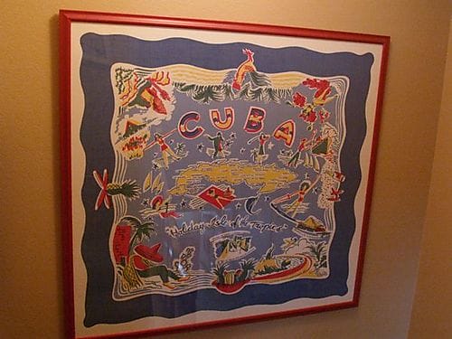 Cuba tablecloth