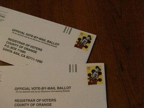 Ballot mail