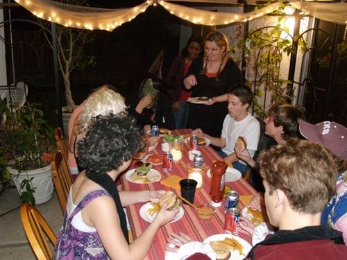 Halloween dinner