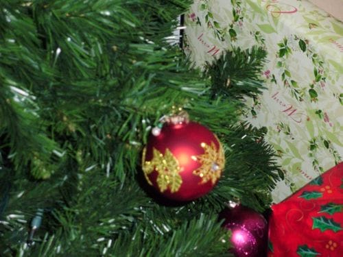 Pearl on ornament