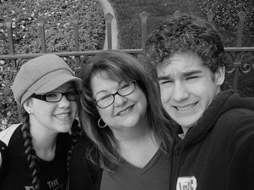 Mom with Lucy & Jon