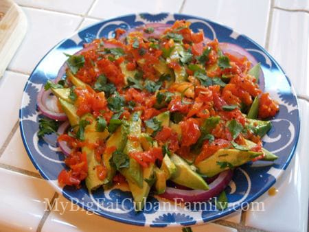 Cuban Style Avocado Salad Cuban Style Avocado Salad