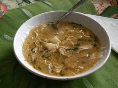 Sopa de pollo Sopa de pollo